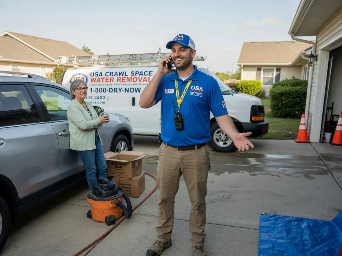 Crawl Space Water Removal Marmaduke, AR FAQs